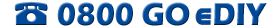 Contact us on 0800 GO EDIY for Business Web Design and Internet Marketing.