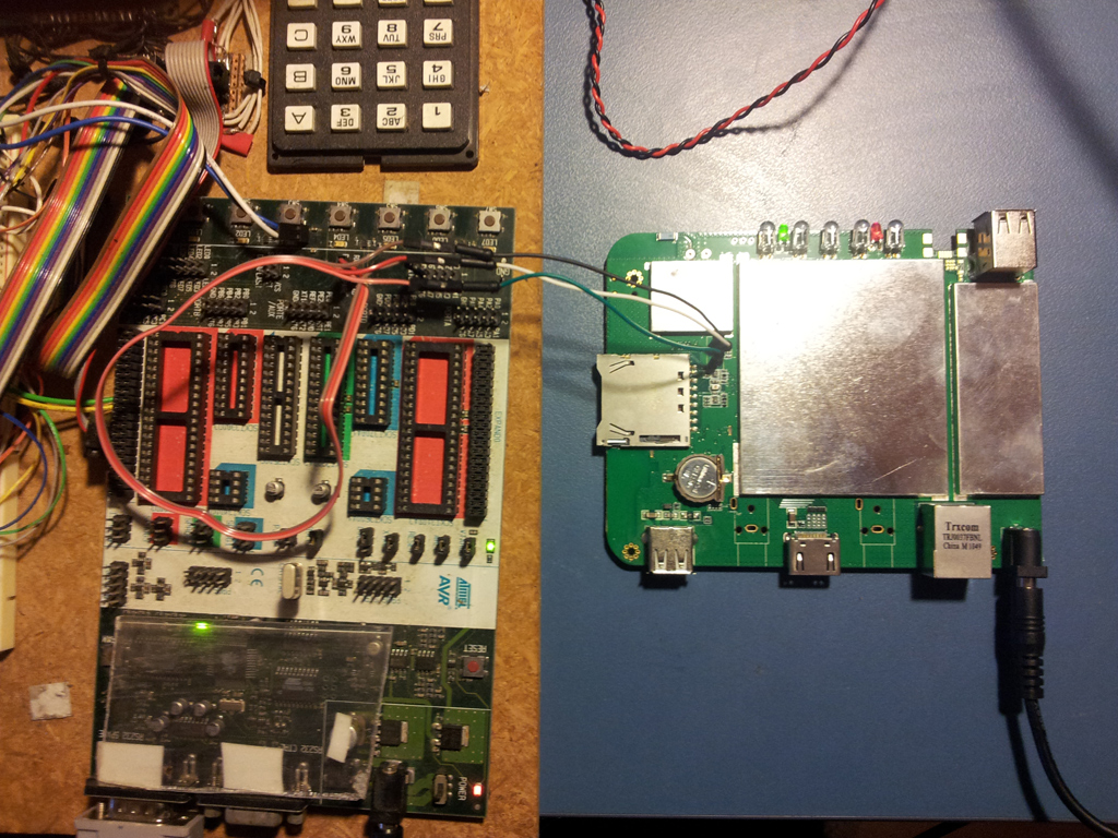 STK-500- Connected-to- FV-1